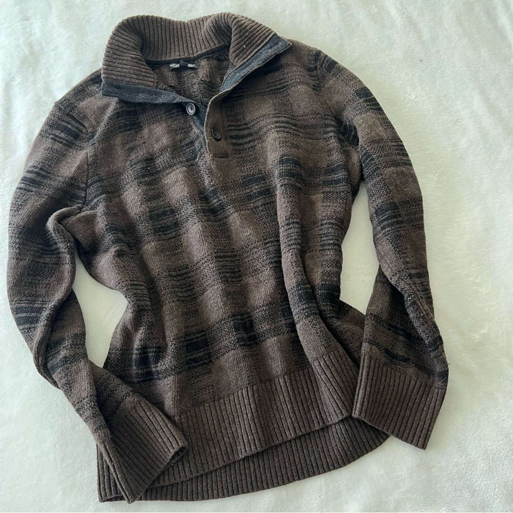 Banana Republic Pullover Italian Yarn Sweater Jacket